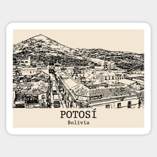 Potosí - Bolivia Sticker